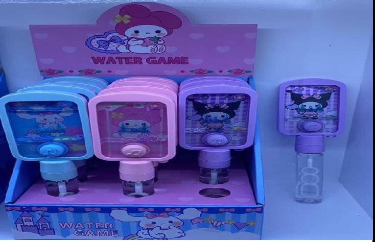 "Sanrio Water Bubble Game – Mini Bubble Blower" 2 in 1