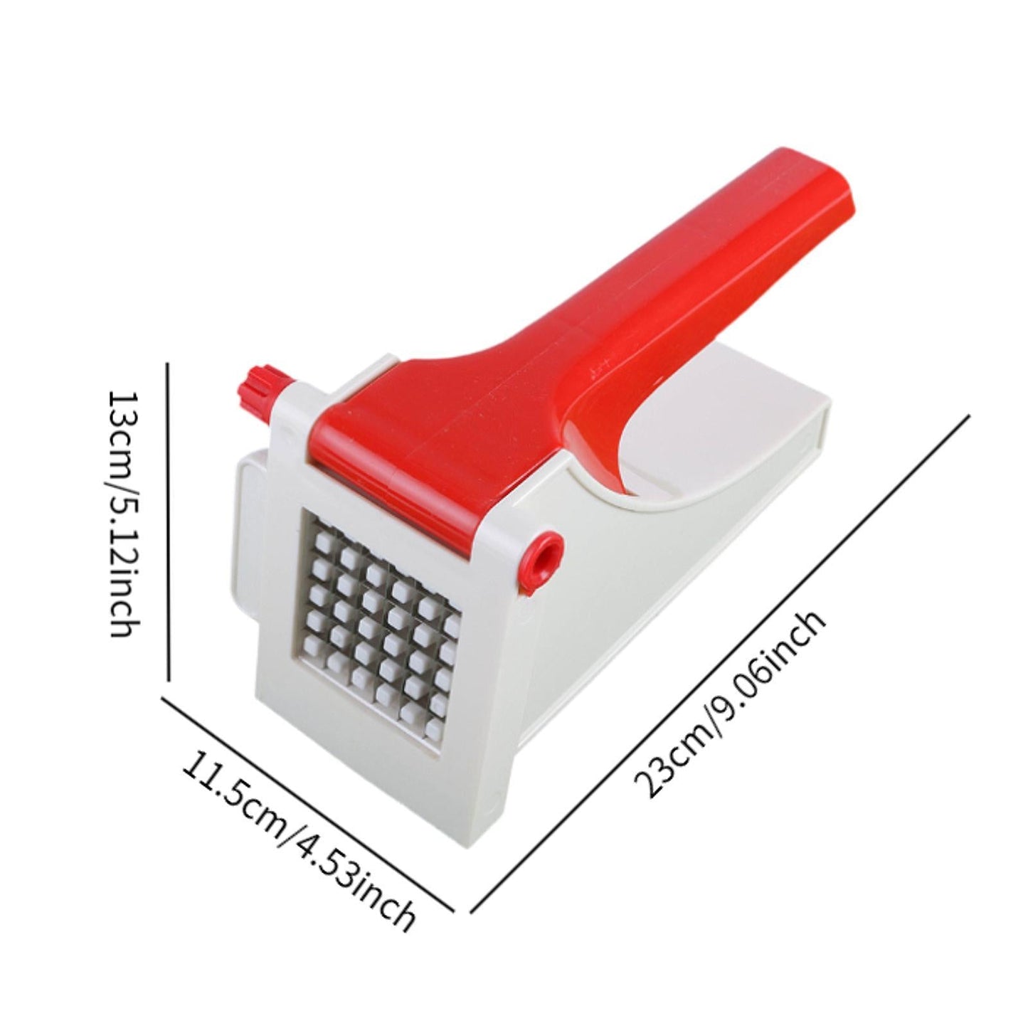 "Heavy-Duty French Fry Cutter – Manual Potato Chopper