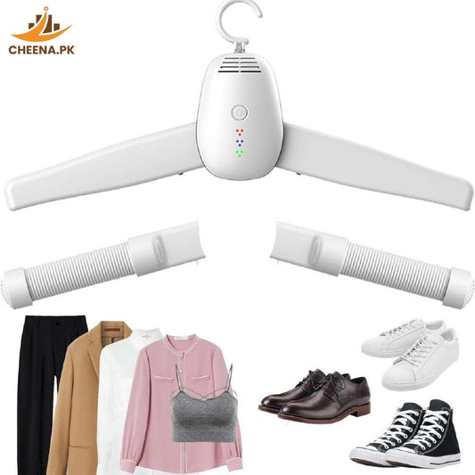 "Multi-Functional Folding Dryer Hanger – Portable Clothes Drying Rack