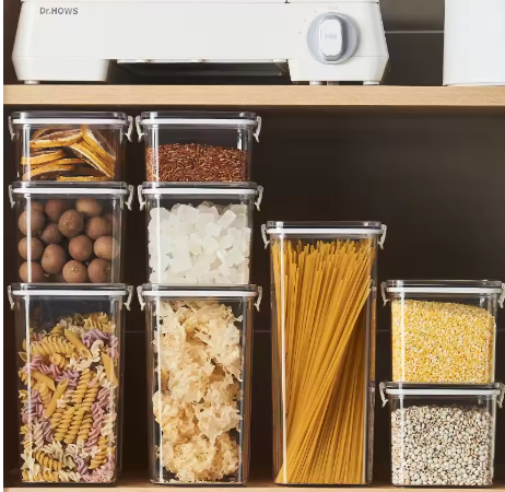 10pc "Airtight Food Storage Container – Leakproof, Stackable